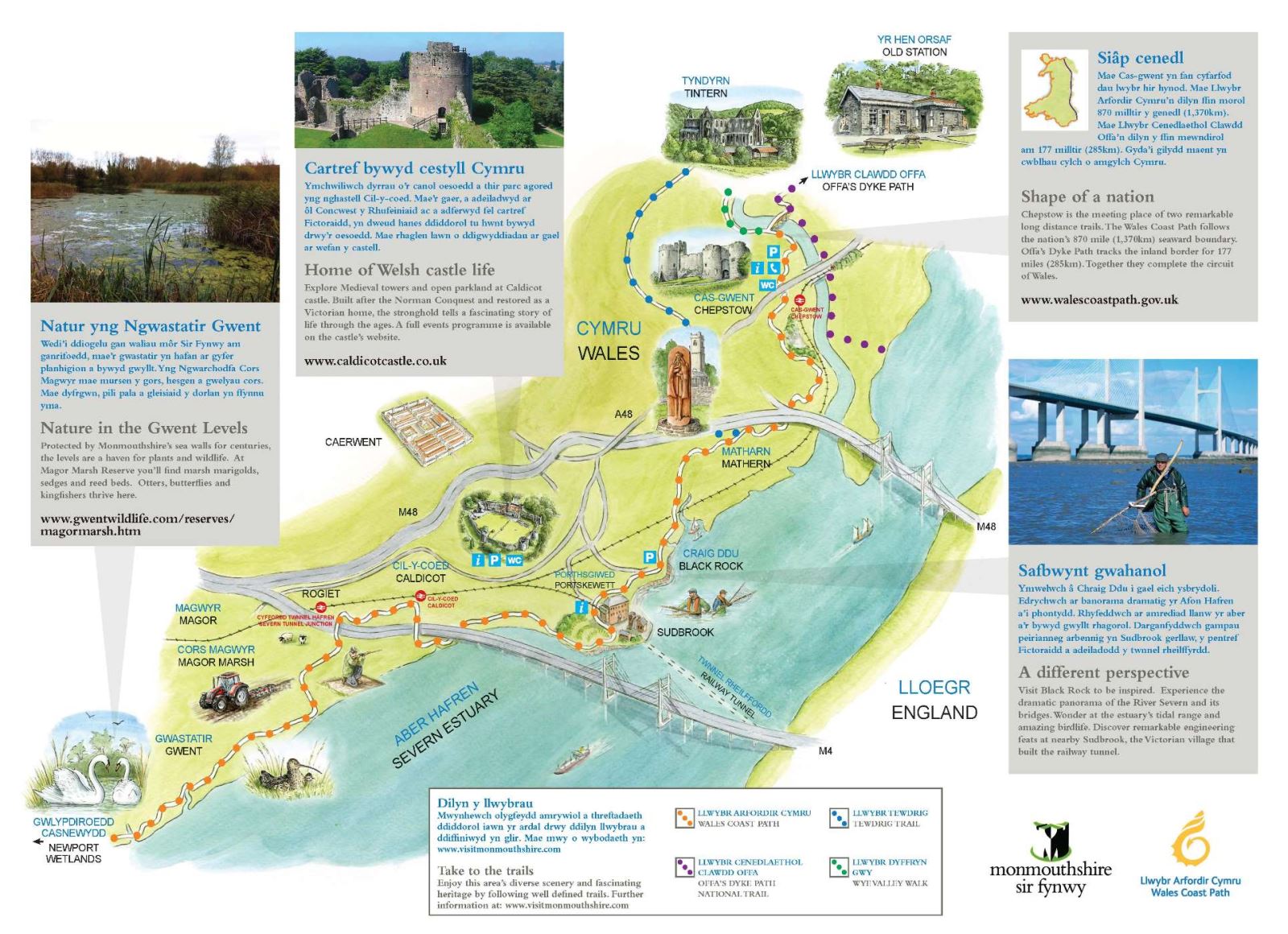 Wales Coast Path Map